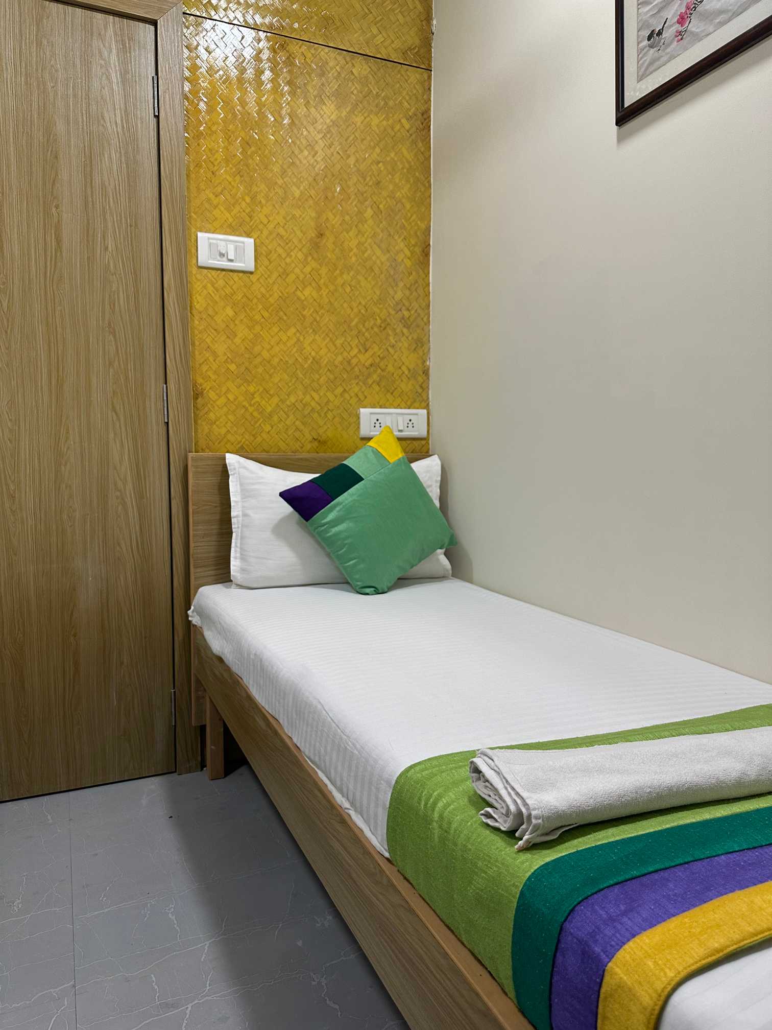 AC double room with attached bathroom at Zest Stays 1056, Powai